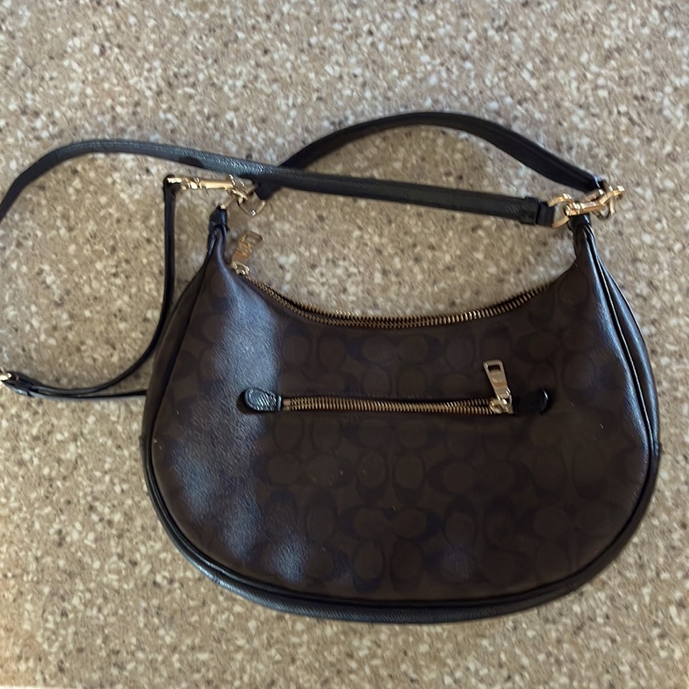 COACH purse Brown and black - Picture 2 of 3